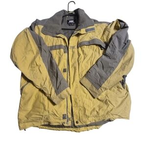 Helly Hansen Yellow and Gray Jacket